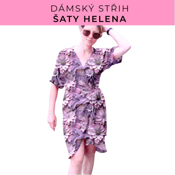 Dámský střih na šaty  Helena