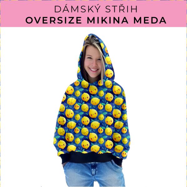 Dámský střih - mikina Meda