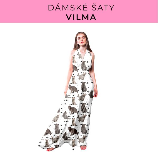 DÁMSKÝ střih - šaty Vilma