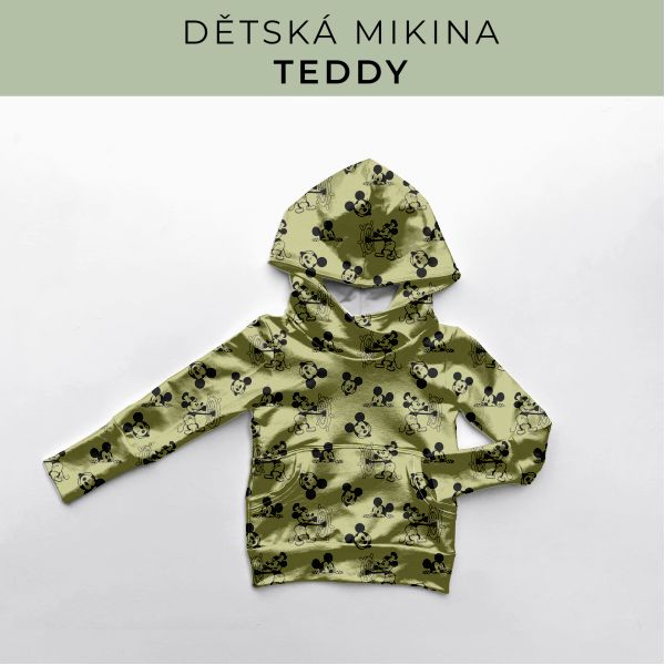 DĚTSKÝ střih - Mikina Teddy