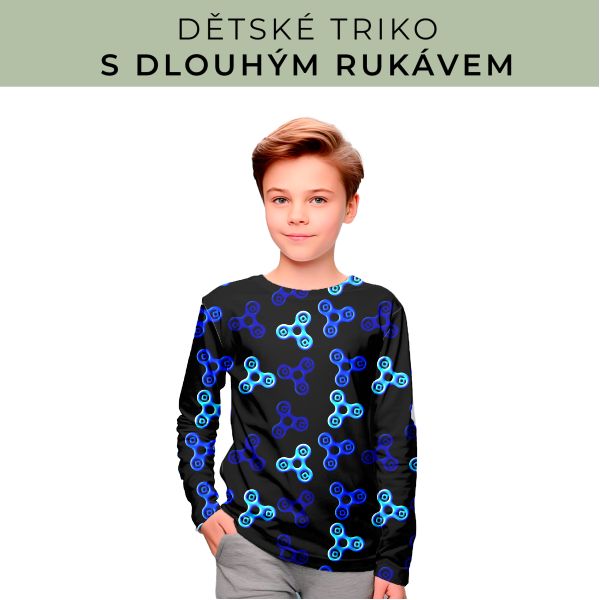 DĚTSKÝ střih - triko dlouhý rukáv