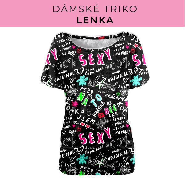 DÁMSKÝ střih - Triko Lenka