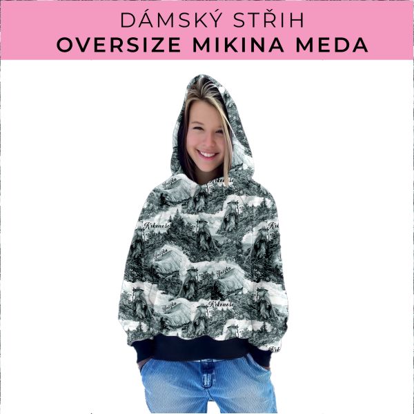 Dámský střih - mikina Meda