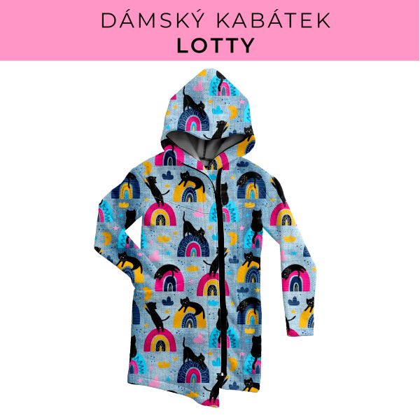 DÁMSKÝ střih - Kabátek Lotty
