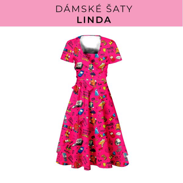 DÁMSKÝ střih - šaty Linda
