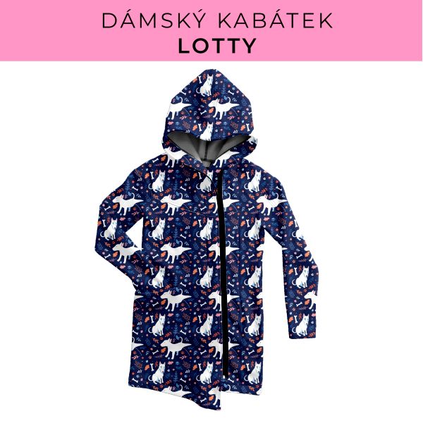 DÁMSKÝ střih - Kabátek Lotty