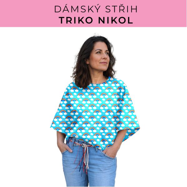 Dámský střih -  triko Nikol