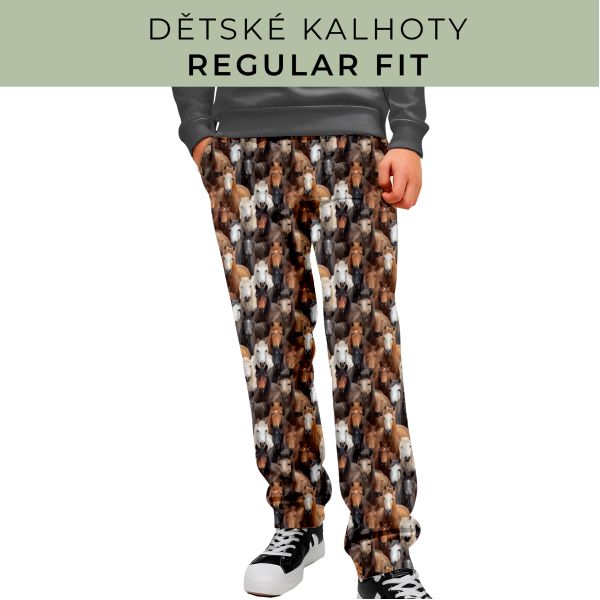 DĚTSKÝ STŘIH - Kalhoty Regular fit