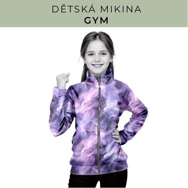Dětská střih - mikina GYM