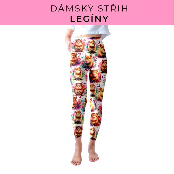 DÁMSKÝ střih - legíny SPORT - SLIM FIT