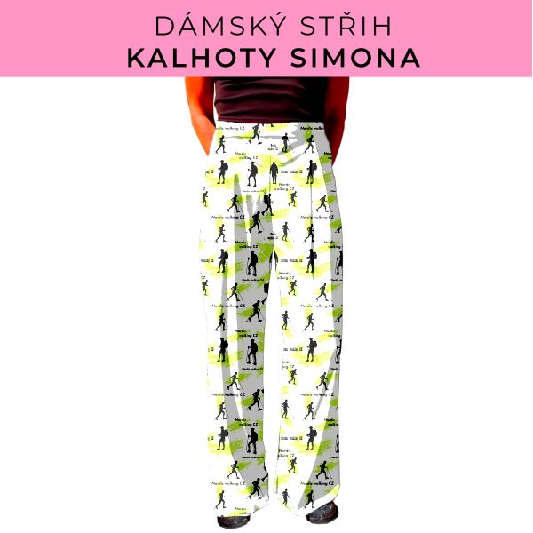 Dámský střih - kalhoty Simona