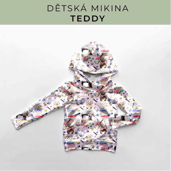 DĚTSKÝ střih - Mikina Teddy