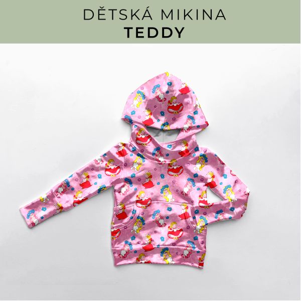 DĚTSKÝ střih - Mikina Teddy