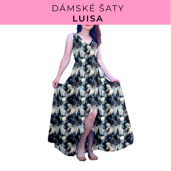 DÁMSKÝ střih - šaty Luisa