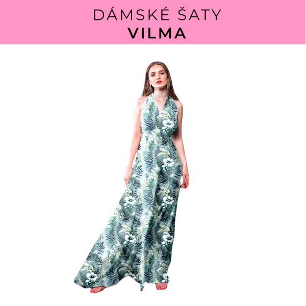 DÁMSKÝ střih - šaty Vilma