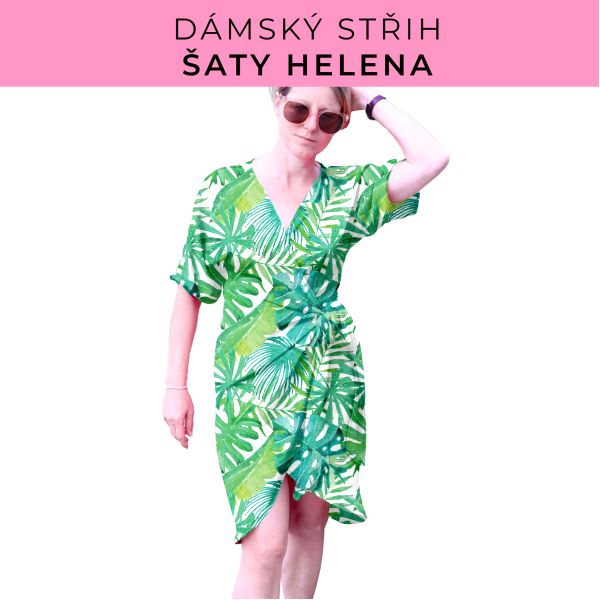 Dámský střih na šaty  Helena
