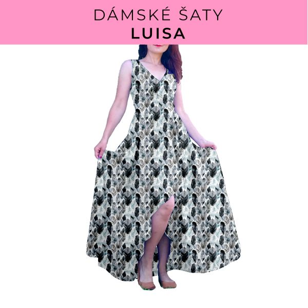 DÁMSKÝ střih - šaty Luisa