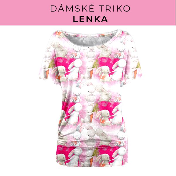 DÁMSKÝ střih - Triko Lenka