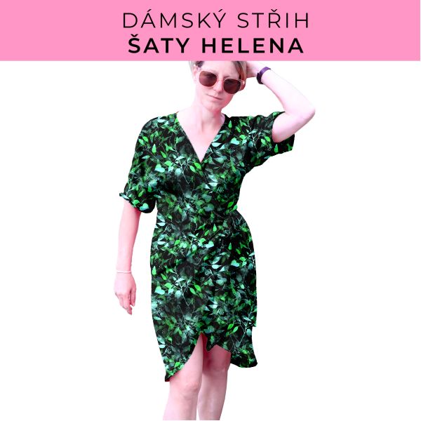 Dámský střih na šaty  Helena