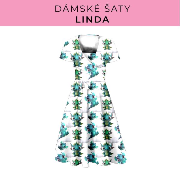 DÁMSKÝ střih - šaty Linda