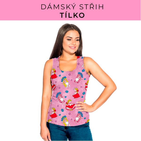 DÁMSKÝ střih - Tílko a kalhoty 