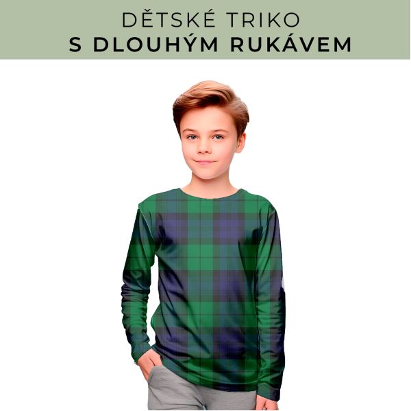 DĚTSKÝ střih - triko dlouhý rukáv