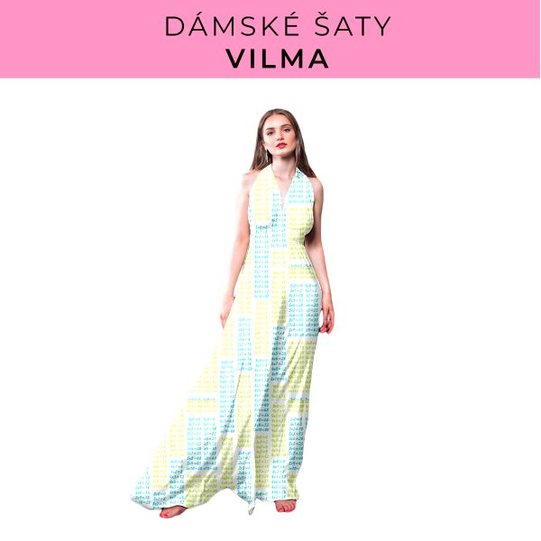 DÁMSKÝ střih - šaty Vilma