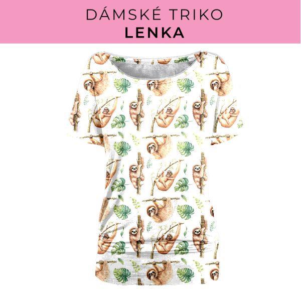 DÁMSKÝ střih - Triko Lenka