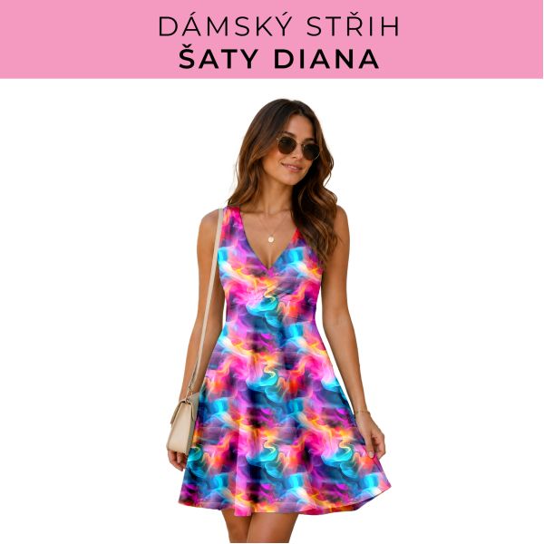 Dámský střih - šaty Diana
