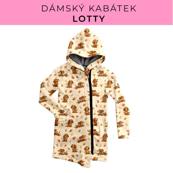 DÁMSKÝ střih - Kabátek Lotty