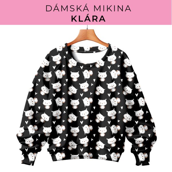 DÁMSKÝ střih - mikina Klára