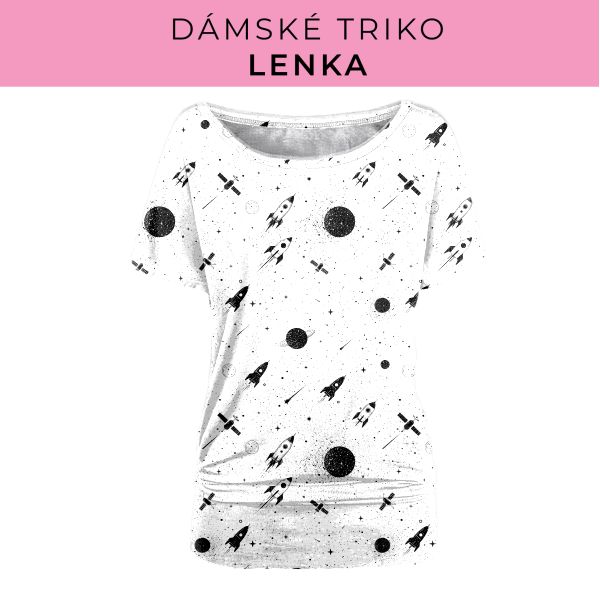 DÁMSKÝ střih - Triko Lenka