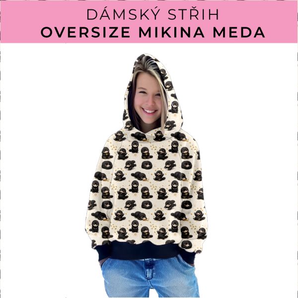 Dámský střih - mikina Meda