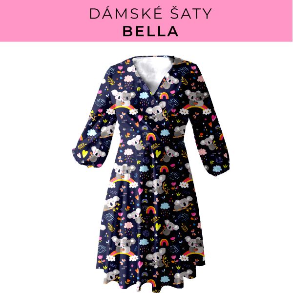 DÁMSKÝ střih - šaty Bella