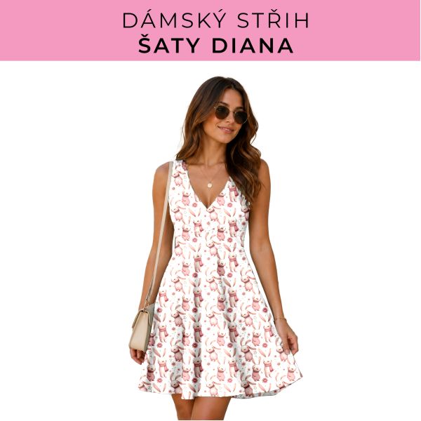 Dámský střih - šaty Diana