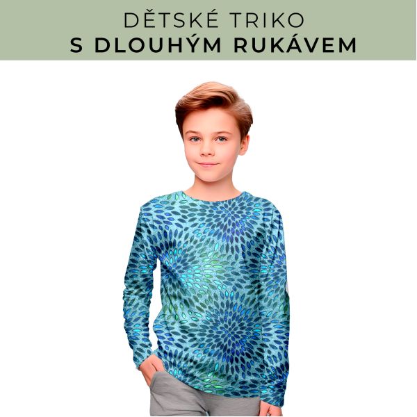 DĚTSKÝ střih - triko dlouhý rukáv