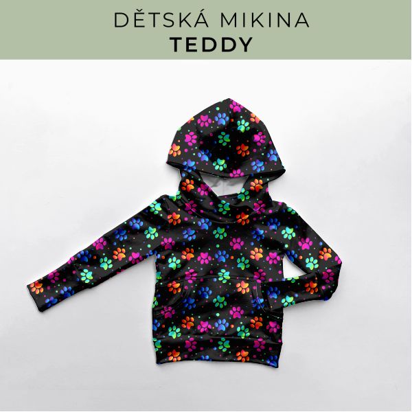 DĚTSKÝ střih - Mikina Teddy