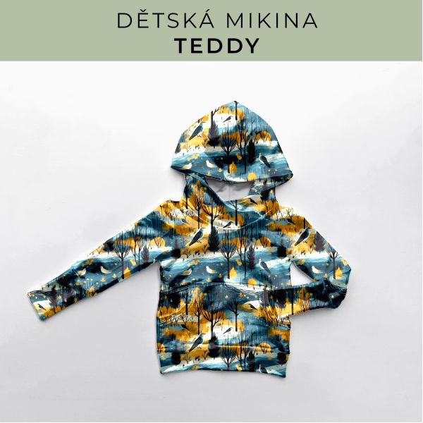 DĚTSKÝ střih - Mikina Teddy