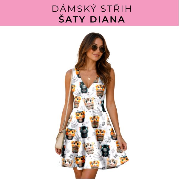 Dámský střih - šaty Diana