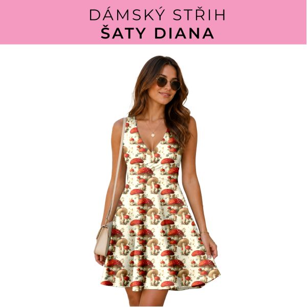 Dámský střih - šaty Diana