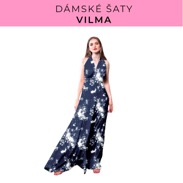 DÁMSKÝ střih - šaty Vilma