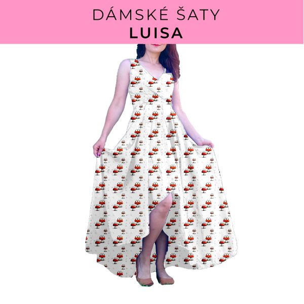 DÁMSKÝ střih - šaty Luisa
