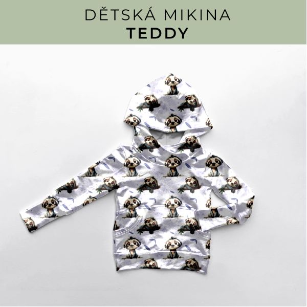 DĚTSKÝ střih - Mikina Teddy
