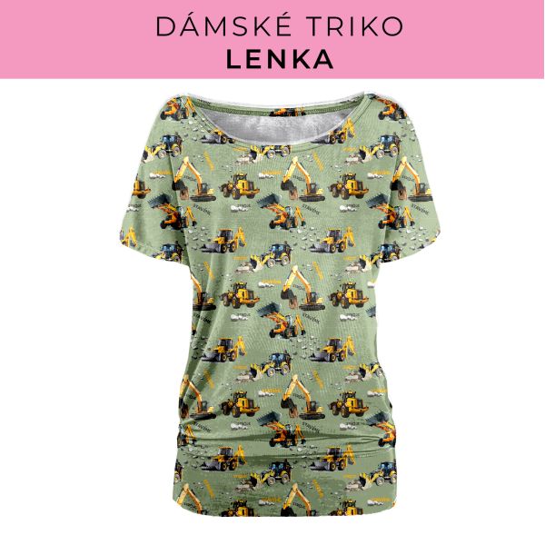 DÁMSKÝ střih - Triko Lenka
