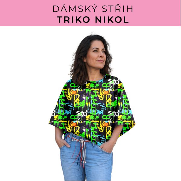 Dámský střih -  triko Nikol