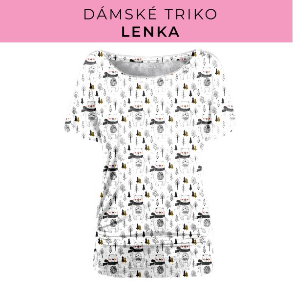DÁMSKÝ střih - Triko Lenka