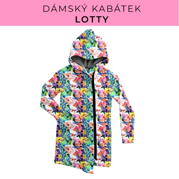 DÁMSKÝ střih - Kabátek Lotty