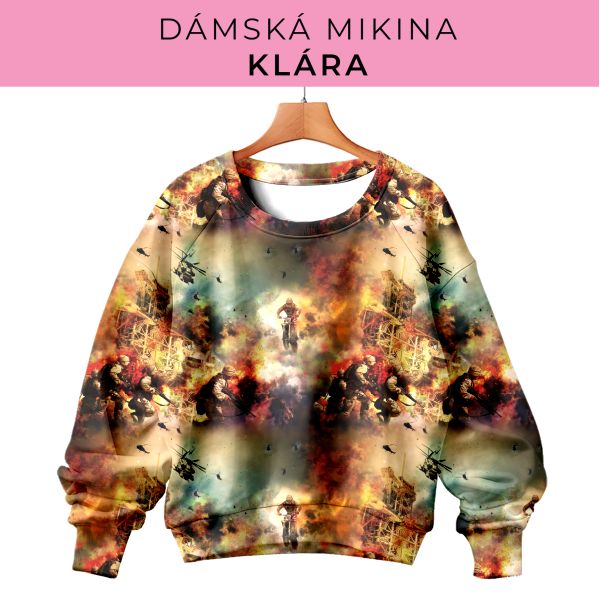DÁMSKÝ střih - mikina Klára