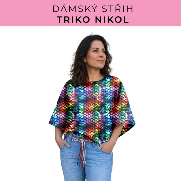 Dámský střih -  triko Nikol