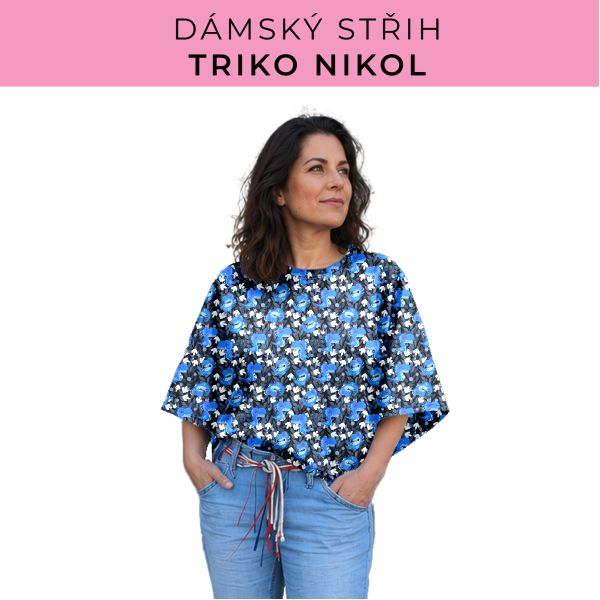 Dámský střih -  triko Nikol